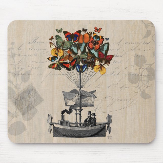 Tapis De Souris Bateau papillon 2 (Devant)