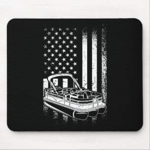 Tapis De Souris Bateau Tritoon - American Tritoon Captain