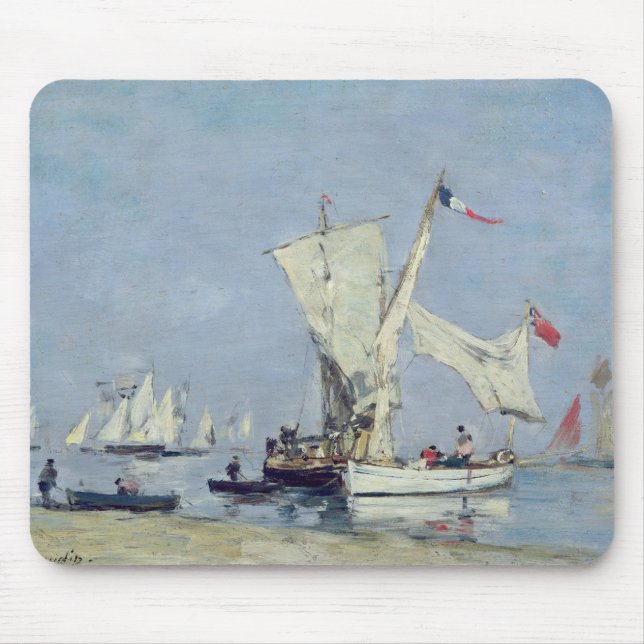 Tapis De Souris Bateaux à voile, c.1869 (Devant)