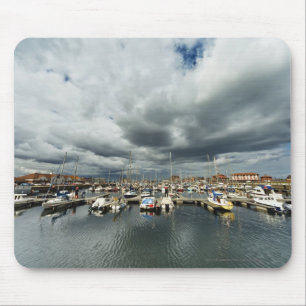 Tapis De Souris Bateaux dans un port