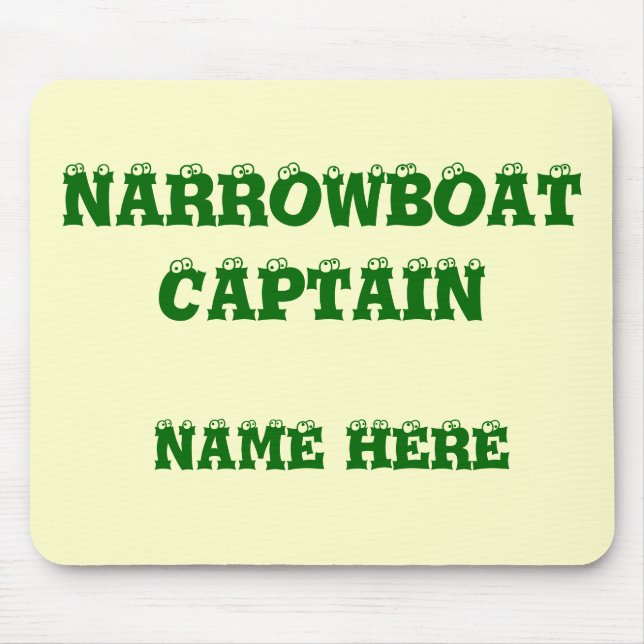 TAPIS DE SOURIS BATEAUX DE CANAL (Devant)