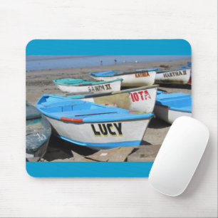 Tapis De Souris Bateaux de pêche Mazatlan