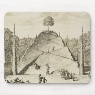 Tapis De Souris Bâti artificiel Parnassus, gravé par Johannes V