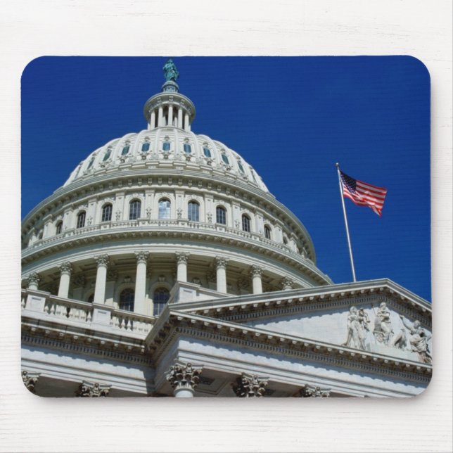 Tapis De Souris Bâtiment de capitol, Washington, Etats-Unis (Devant)