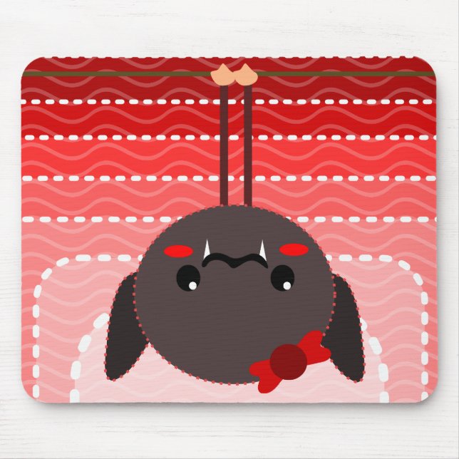 Tapis De Souris batte sur un vampire de fil (Devant)