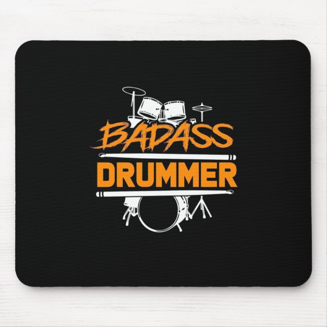 Tapis De Souris Batteur Badass (Devant)