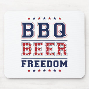 Tapis De Souris Bbq Beer Freedom 1