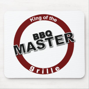 Tapis De Souris BBQ Master King of the Grille