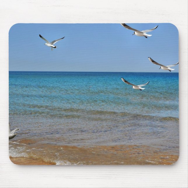 Tapis De Souris Beach and Seagulls (Devant)