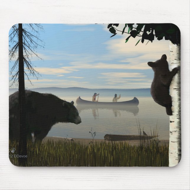 Tapis De Souris Beach Bears (Devant)