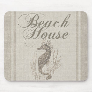 Tapis De Souris Beach House Seahorse Seashore