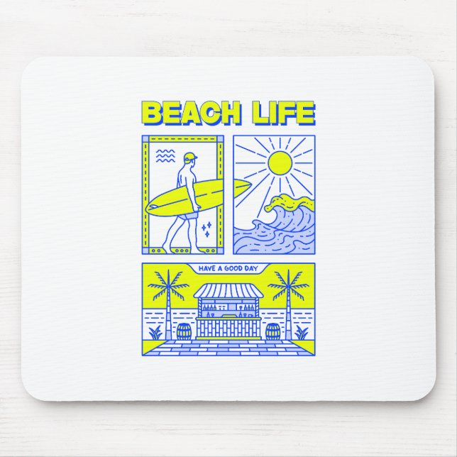 Tapis De Souris Beach Life (Devant)