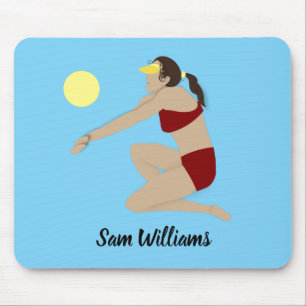 Tapis De Souris Beach Volleyball