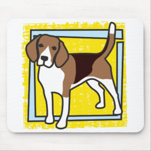 TAPIS DE SOURIS BEAGLE
