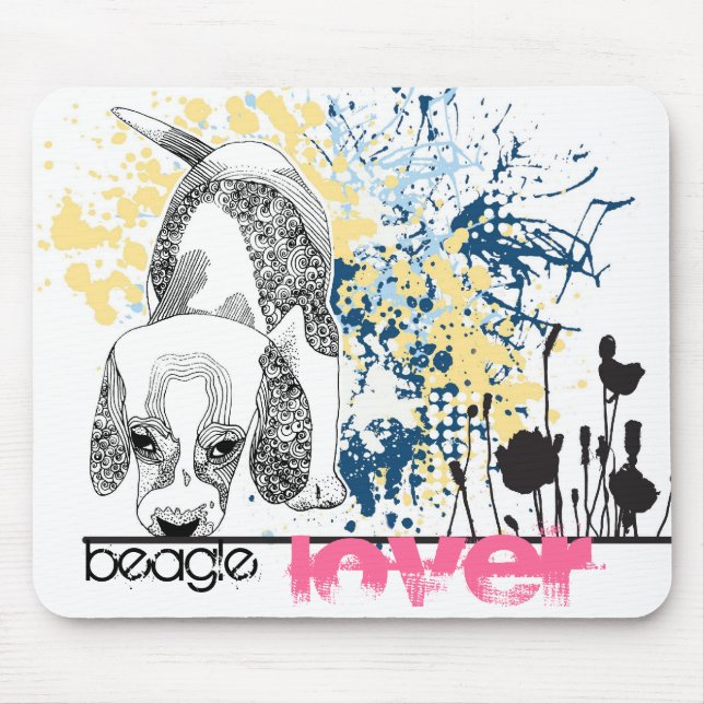 Tapis De Souris Beagle (Devant)