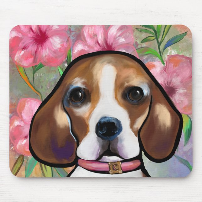 Tapis De Souris Beagle          (Devant)