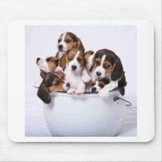 Tapis De Souris Beagles dans le seau