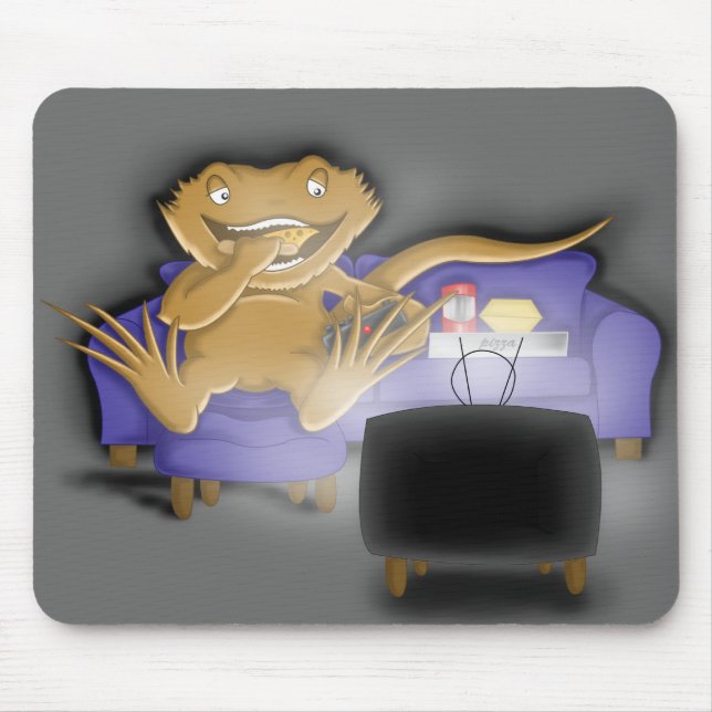 Tapis De Souris beardie avide (Devant)