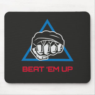 Tapis De Souris Beat Em Up Fighter Martial Arts Gaming Design