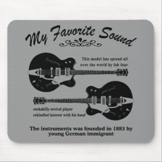 Tapis De Souris BEATLEGUITAR3 Mousepad