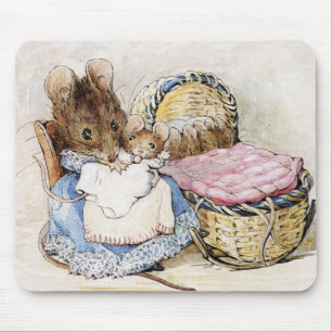 Tapis De Souris Beatrix Potter, Hunca Munca, souris de mère