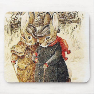 Tapis De Souris Beatrix Potter - Peter Rabbit Walk d'hiver