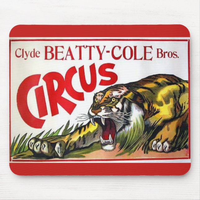 Tapis De Souris Beatty Cole Circus (Devant)