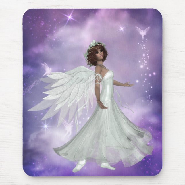 Tapis De Souris Beau Angel Design 3 Mousepad (Devant)