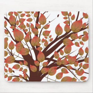 Tapis De Souris Beau arbre d'automne