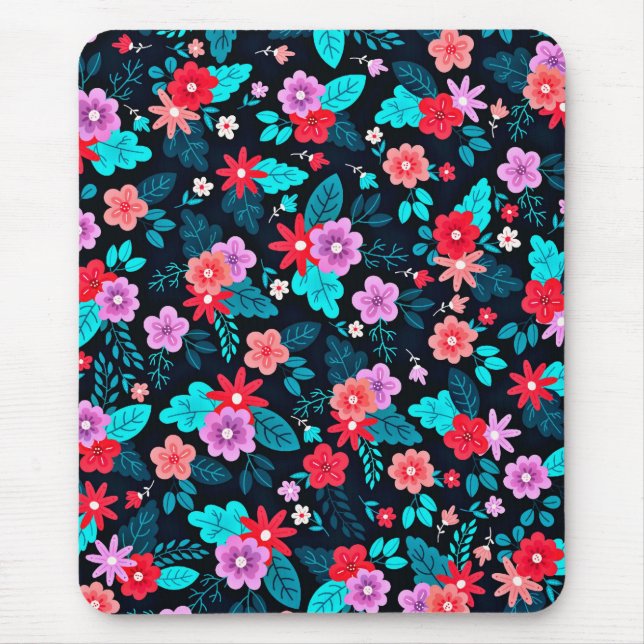 Tapis De Souris Beau arrangement Ditsy Floral Pattern-56576 (Devant)