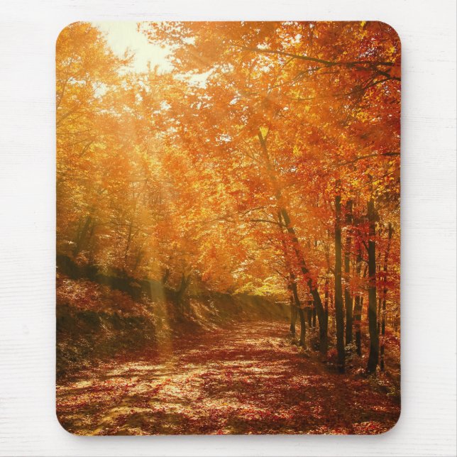 Tapis De Souris Beau automne (Devant)