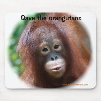 Tapis De Souris Beau bébé d'orang-outan