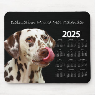 Tapis De Souris Beau calendrier Chien Dalmatien 2025