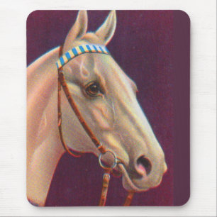 Tapis De Souris beau cheval blanc