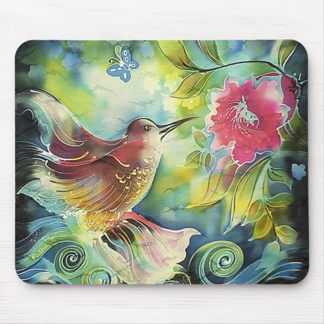 Tapis De Souris Beau colibri (Devant)