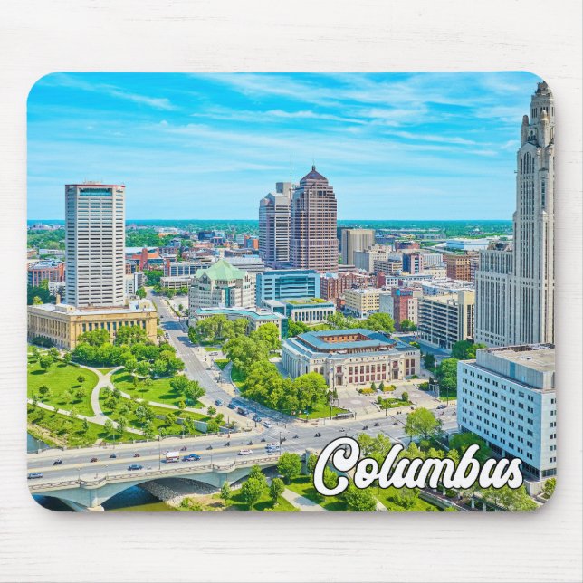 Tapis De Souris Beau Columbus, Ohio, États-Unis (Devant)
