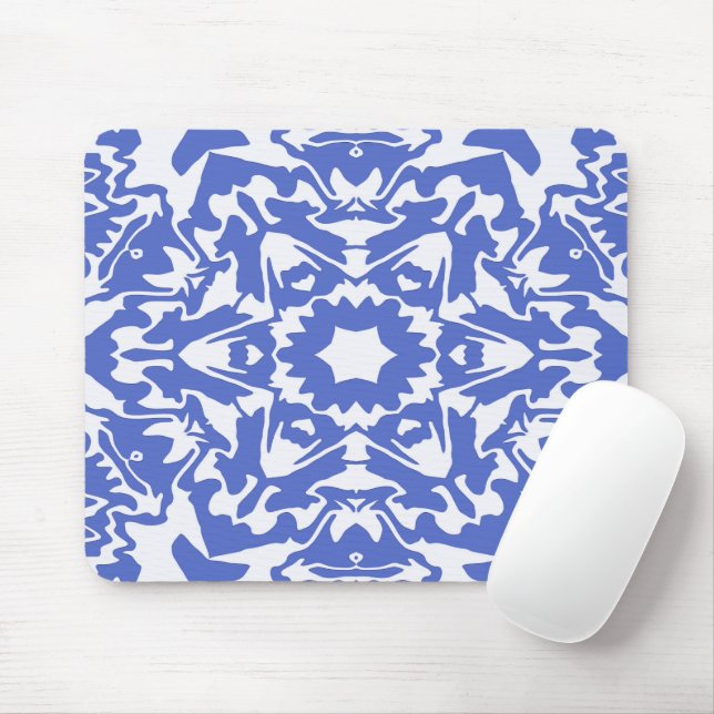 Tapis De Souris Beau en Bleu.... (Avec souris)