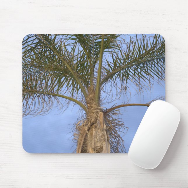 Tapis De Souris Beau gros plan de Palm Tree Mousepad (Avec souris)
