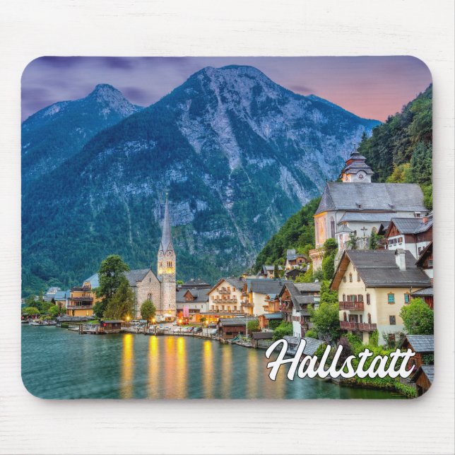 Tapis De Souris Beau Hallstatt, Autriche (Devant)