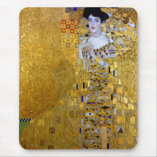 Tapis De Souris Beau la femme en or Gustav Klimt