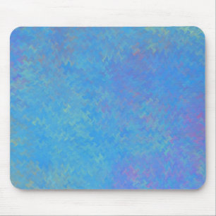 Tapis De Souris Beau papier bleu marbré