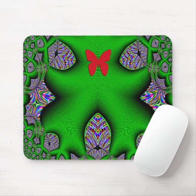 Tapis De Souris Beau Papillon..... (Avec souris)