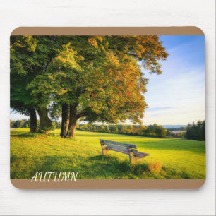 Tapis De Souris Beau paysage d'automne