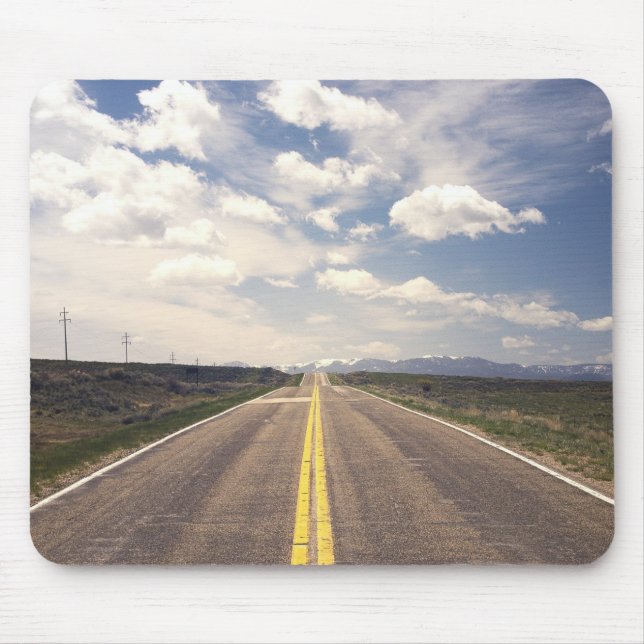 Tapis De Souris Beau paysage de route (Devant)