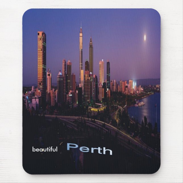 Tapis De Souris Beau Perth, Australie, mousepad. (Devant)