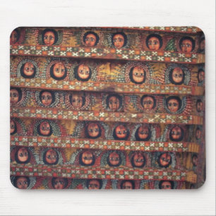Tapis De Souris Beau plafond d'église de Debre Birhan Selassie