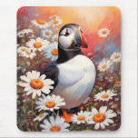 Tapis De Souris Beau Puffin Dans Le Champ Maisy<br><div class="desc">Apportez une touche de nature à votre espace de travail avec ce magnifique puffin dans le Daisy Field Mouse Pad. Doté d'une charmante scène de macareux au milieu d'un champ de marguerites, ce tapis de souris combine fonctionnalité et attrait esthétique. Profitez d'une surface lisse et confortable pour votre souris tout...</div>