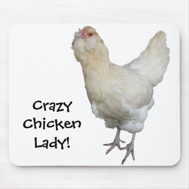 Tapis De Souris Beau Rare Roulé Ameraucana Poules Poulets (Devant)