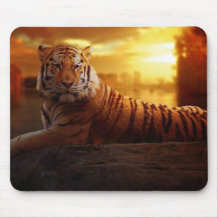 Tapis De Souris Beau tigre