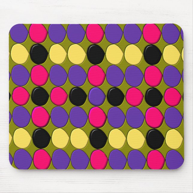 Tapis De Souris Beaucoup de spots Mousepad (Devant)